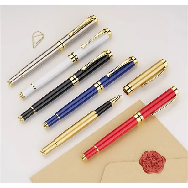 Premium 0.5mm Metal Gel Ink Pen - Premium 0.5mm Metal Gel Ink Pen - Image 3 of 3