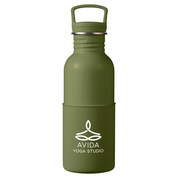 20 oz Maya Stainless Steel Water Bottle - 20 oz Maya Stainless Steel Water Bottle - Image 0 of 8