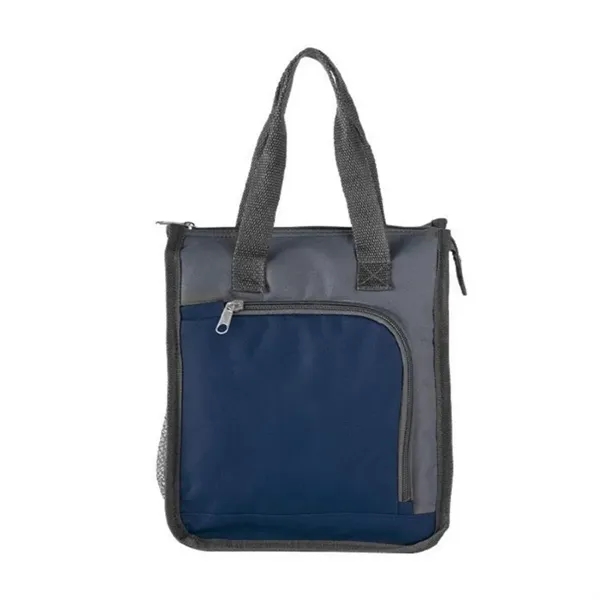 Two-Tone Insulated Lunch Bag - Two-Tone Insulated Lunch Bag - Image 3 of 7