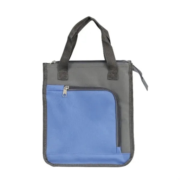 Two-Tone Insulated Lunch Bag - Two-Tone Insulated Lunch Bag - Image 5 of 7
