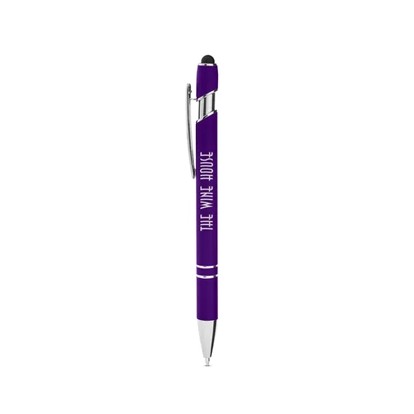 CORE365 Rubberized Aluminum Click Stylus Pen - CORE365 Rubberized Aluminum Click Stylus Pen - Image 24 of 26