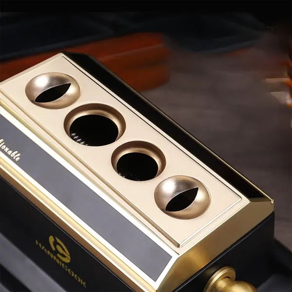 Four-Point Desktop Straight-Cut Cigar Cutter - Four-Point Desktop Straight-Cut Cigar Cutter - Image 4 of 5