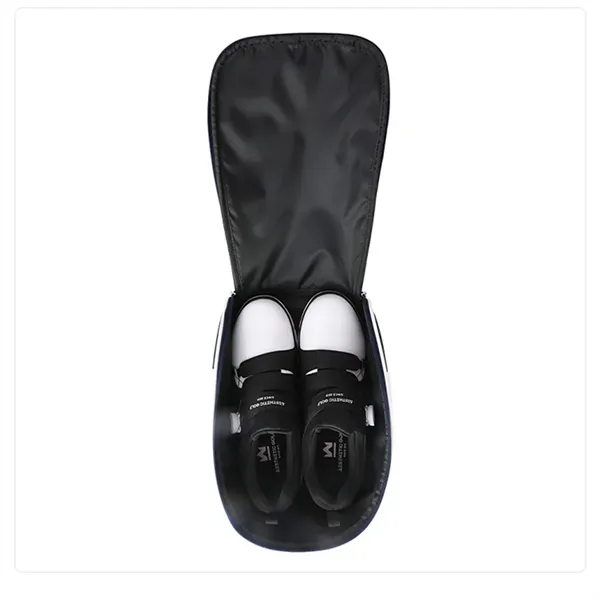 Portable Zippered Golf Shoe Bag With Buckled Handle - Portable Zippered Golf Shoe Bag With Buckled Handle - Image 2 of 4