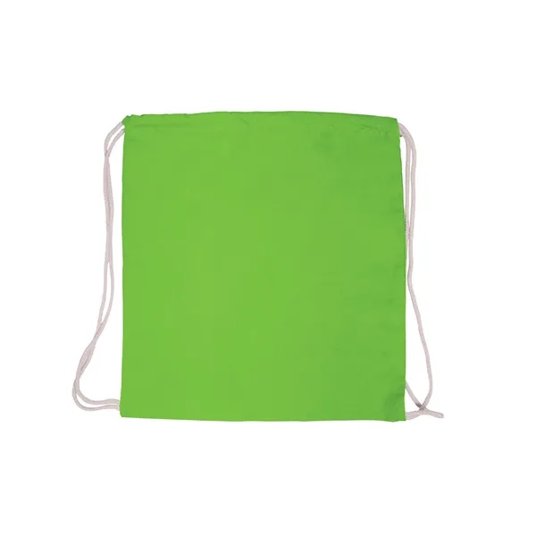 Cotton Canvas Drawstring Bag - Cotton Canvas Drawstring Bag - Image 6 of 12