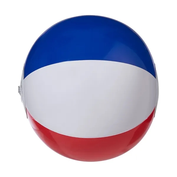 10" Patriotic Red, White And Blue Beach Ball - 10" Patriotic Red, White And Blue Beach Ball - Image 0 of 1