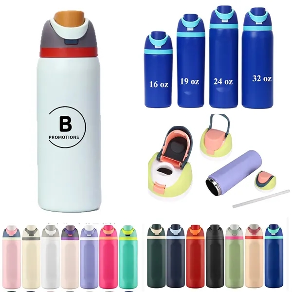 32oz  Stainless Steel Vacuum Insulated Water Bottle - 32oz  Stainless Steel Vacuum Insulated Water Bottle - Image 0 of 2