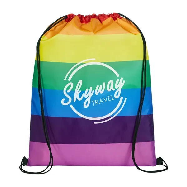 b.free Pride Rainbow Drawstring Bag - b.free Pride Rainbow Drawstring Bag - Image 2 of 2