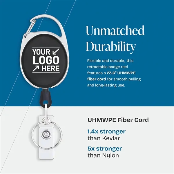 Clear Plastic ID Badge Holders with Clip and Keyring - Clear Plastic ID Badge Holders with Clip and Keyring - Image 2 of 5