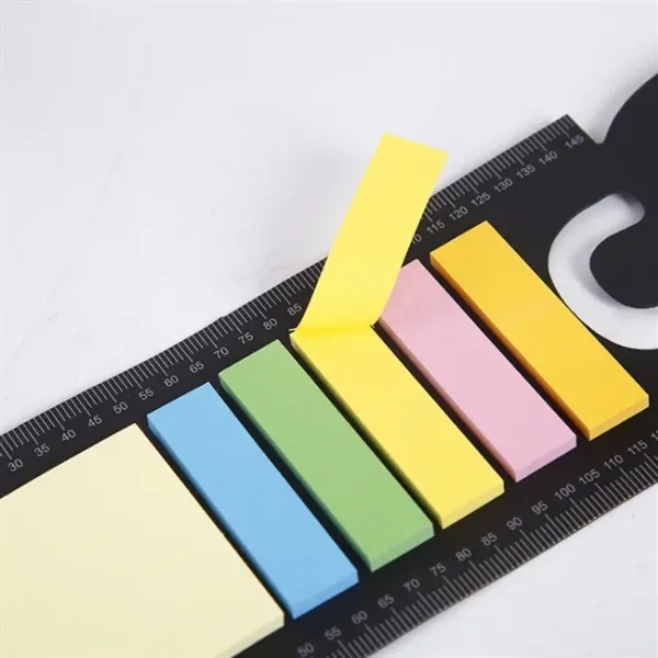 Bookmark Ruler Sticky Note Pad - Bookmark Ruler Sticky Note Pad - Image 2 of 3