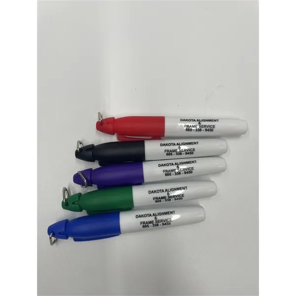 Mini Sharp Mark® Fine Tip Permanent Marker w/Key Ring Cap - Mini Sharp Mark® Fine Tip Permanent Marker w/Key Ring Cap - Image 14 of 16