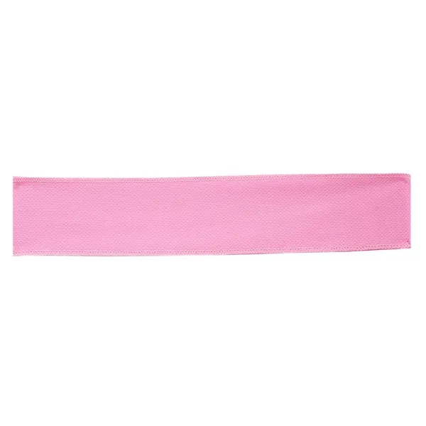 Athletic Tie Back Polyester Sports Headband - Athletic Tie Back Polyester Sports Headband - Image 3 of 11