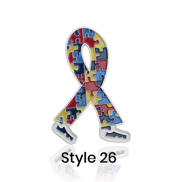 Awareness Lapel Pins, Stock Item - Awareness Lapel Pins, Stock Item - Image 5 of 6
