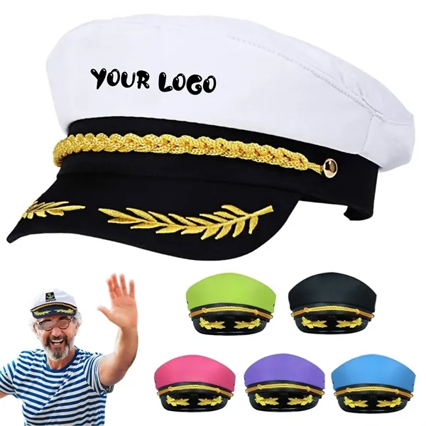 Admiral Captain Yacht Hat - Admiral Captain Yacht Hat - Image 0 of 4