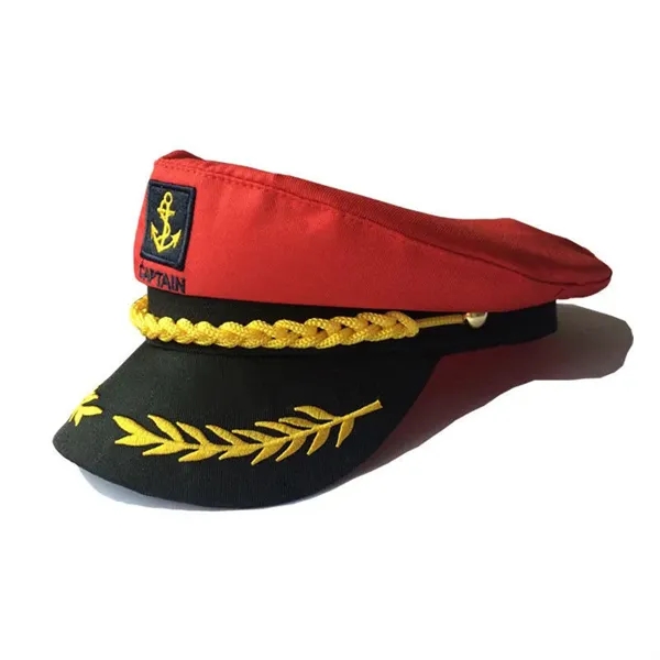 Admiral Captain Yacht Hat - Admiral Captain Yacht Hat - Image 2 of 4