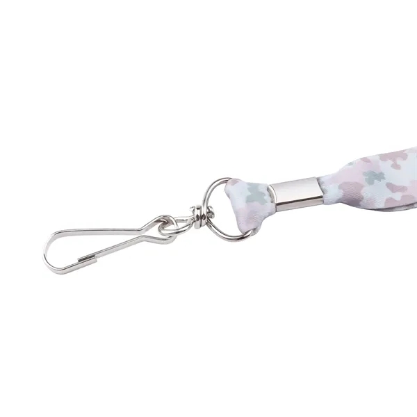 3/4" Full Color Custom Polyester Lanyards ID Badge Holder - 3/4" Full Color Custom Polyester Lanyards ID Badge Holder - Image 4 of 8