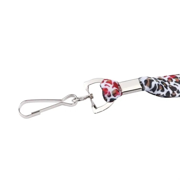 3/4" Full Color Custom Polyester Lanyards ID Badge Holder - 3/4" Full Color Custom Polyester Lanyards ID Badge Holder - Image 5 of 8