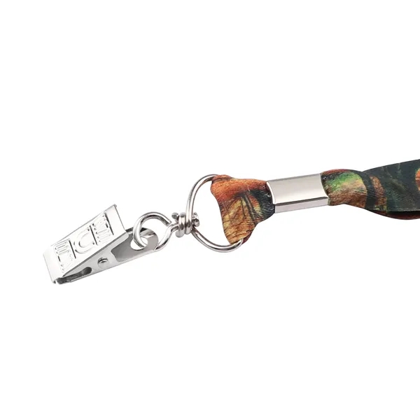 3/4" Full Color Custom Polyester Lanyards ID Badge Holder - 3/4" Full Color Custom Polyester Lanyards ID Badge Holder - Image 7 of 8