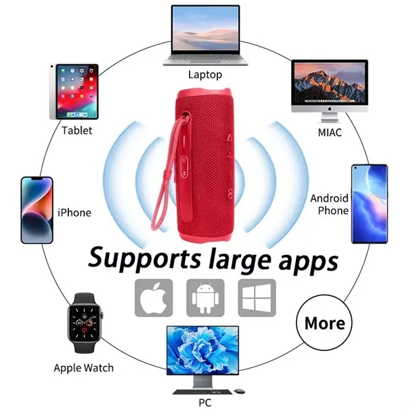 Multifunctional Bluetooth Speaker for Outdoor Adventures - Multifunctional Bluetooth Speaker for Outdoor Adventures - Image 1 of 1