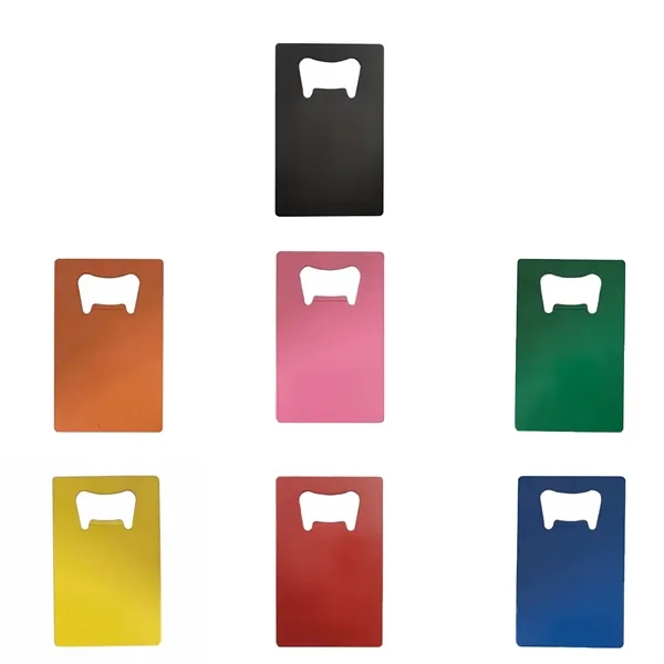 Stainless Steel Credit Card Bottle Opener - Stainless Steel Credit Card Bottle Opener - Image 2 of 5