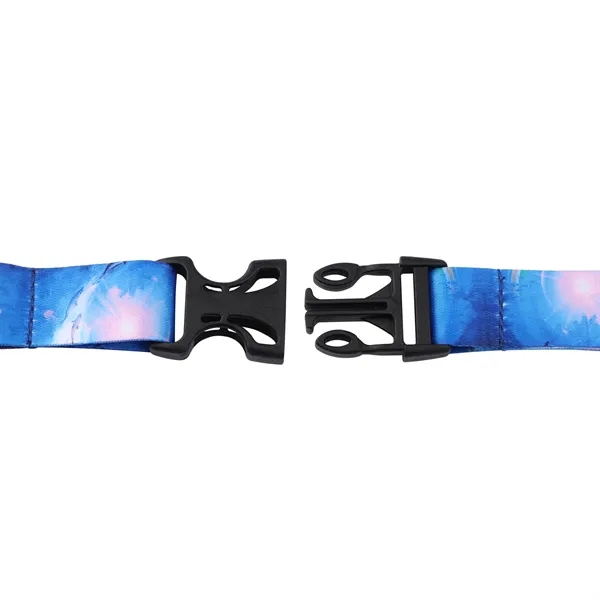 3/4" Full Color Custom Detachable Lanyard W/ Metal J Hook - 3/4" Full Color Custom Detachable Lanyard W/ Metal J Hook - Image 2 of 4