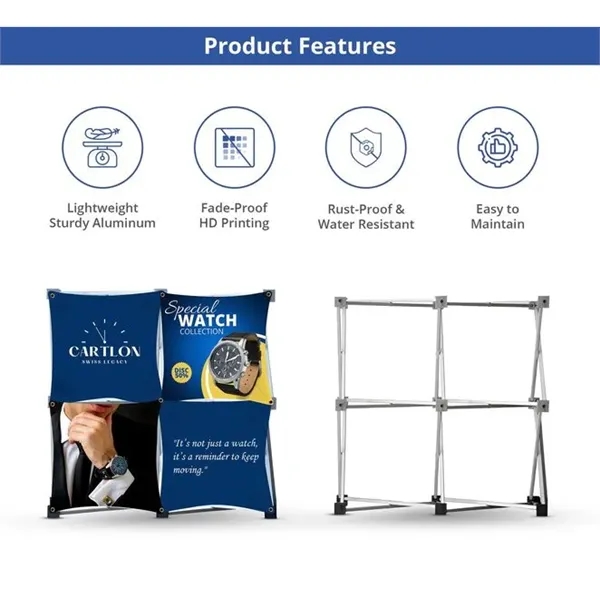 2x2 Micro GeoMetrix Table Top Display Package 12.60"x12.60" - 2x2 Micro GeoMetrix Table Top Display Package 12.60"x12.60" - Image 2 of 5