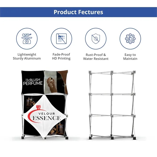2x3 Micro GeoMetrix Table Top Display Package -12.60"x12.60" - 2x3 Micro GeoMetrix Table Top Display Package -12.60"x12.60" - Image 2 of 5