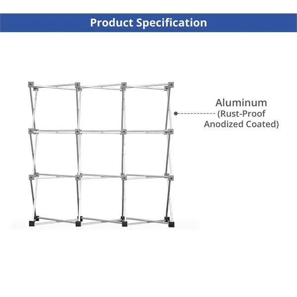 3x3 Micro GeoMetrix Table Top Display Package 12.60"x12.60" - 3x3 Micro GeoMetrix Table Top Display Package 12.60"x12.60" - Image 3 of 5