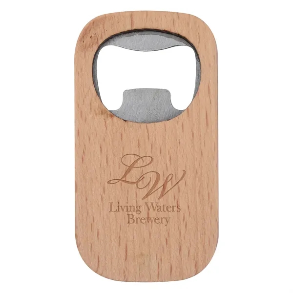 Wooden Bottle Opener - Wooden Bottle Opener - Image 1 of 1