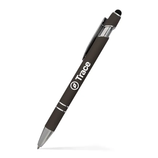 Alexandria Stylus Satin Soft Touch Click Metal Pen - Alexandria Stylus Satin Soft Touch Click Metal Pen - Image 6 of 28
