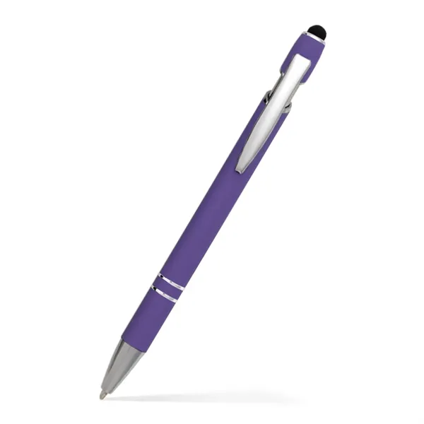 Alexandria Stylus Satin Soft Touch Click Metal Pen - Alexandria Stylus Satin Soft Touch Click Metal Pen - Image 12 of 28
