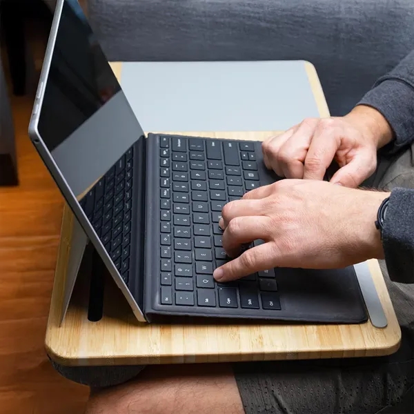 Bamboo Laptop Desk - Bamboo Laptop Desk - Image 3 of 8