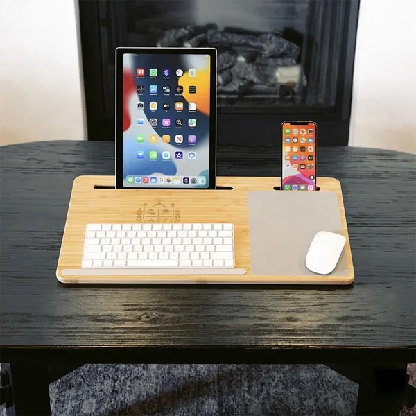 Bamboo Laptop Desk - Bamboo Laptop Desk - Image 4 of 8