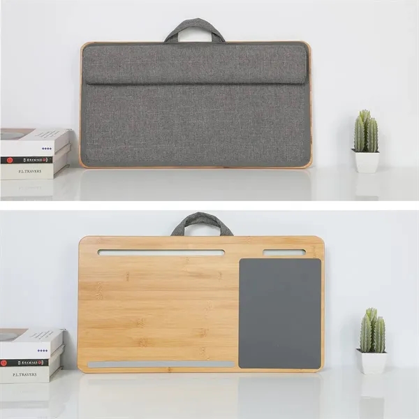 Bamboo Laptop Desk - Bamboo Laptop Desk - Image 7 of 8