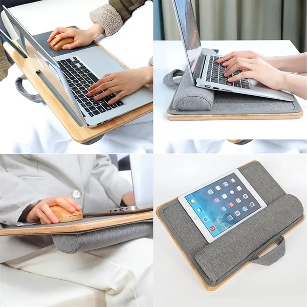 Bamboo Laptop Desk - Bamboo Laptop Desk - Image 8 of 8