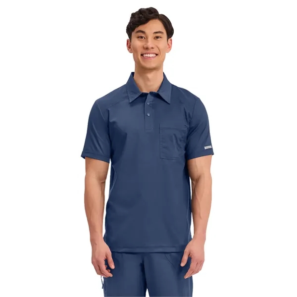 Cherokee - Workwear Revolution - Men's 1-Pocket Polo Shirt - Cherokee - Workwear Revolution - Men's 1-Pocket Polo Shirt - Image 3 of 7