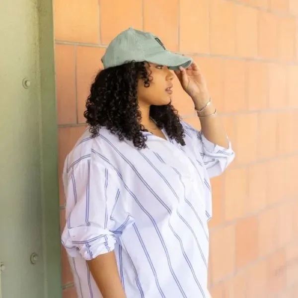 6-PANEL HAT - CURVED BRIM - UNSTRUCTURED - CORDUROY - 6-PANEL HAT - CURVED BRIM - UNSTRUCTURED - CORDUROY - Image 1 of 8