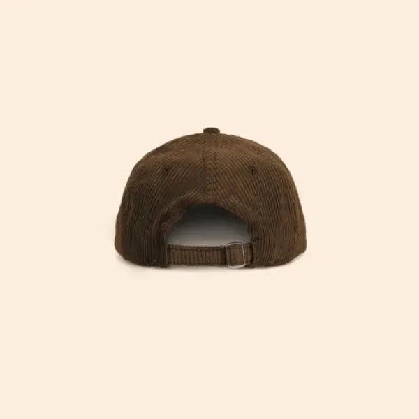 6-PANEL HAT - CURVED BRIM - UNSTRUCTURED - CORDUROY - 6-PANEL HAT - CURVED BRIM - UNSTRUCTURED - CORDUROY - Image 8 of 8