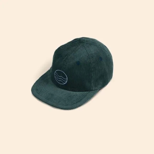 6-PANEL HAT - FLAT BRIM - UNSTRUCTURED - CORDUROY - 6-PANEL HAT - FLAT BRIM - UNSTRUCTURED - CORDUROY - Image 1 of 6