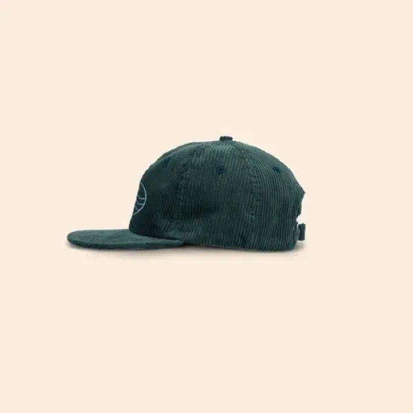 6-PANEL HAT - FLAT BRIM - UNSTRUCTURED - CORDUROY - 6-PANEL HAT - FLAT BRIM - UNSTRUCTURED - CORDUROY - Image 4 of 6