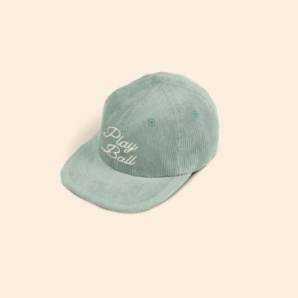 6-PANEL HAT - FLAT BRIM - UNSTRUCTURED - CORDUROY - 6-PANEL HAT - FLAT BRIM - UNSTRUCTURED - CORDUROY - Image 6 of 6