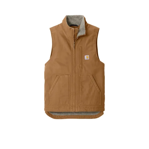 Carhartt Sherpa-Lined Mock Neck Vest - Carhartt Sherpa-Lined Mock Neck Vest - Image 8 of 14