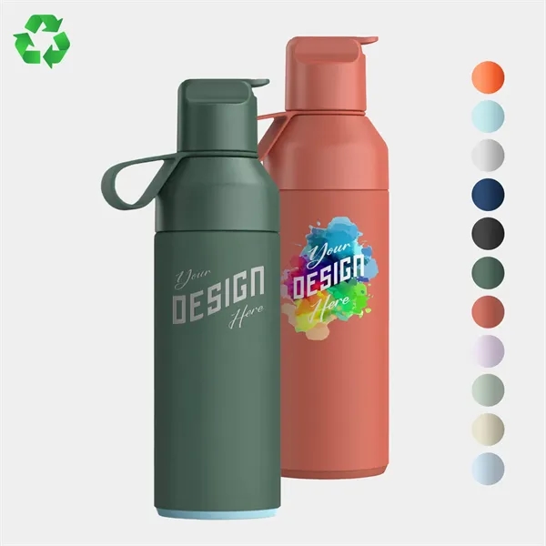 17 oz Ocean Bottle® Recycled Stainless Straw Water Bottle - 17 oz Ocean Bottle® Recycled Stainless Straw Water Bottle - Image 0 of 16