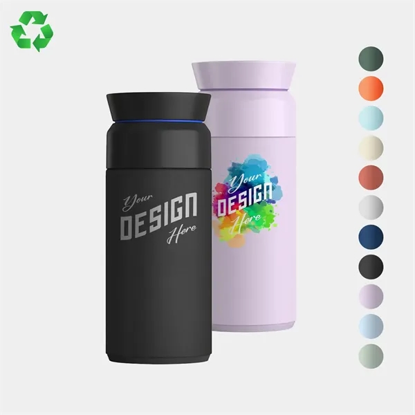 12 oz Ocean Bottle® Recycled Stainless Insulated Brew Flask