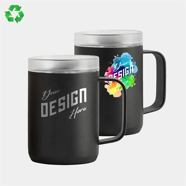 12 oz Ocean Bottle® Recycled Stainless Insulated Travel Mug - 12 oz Ocean Bottle® Recycled Stainless Insulated Travel Mug - Image 0 of 6