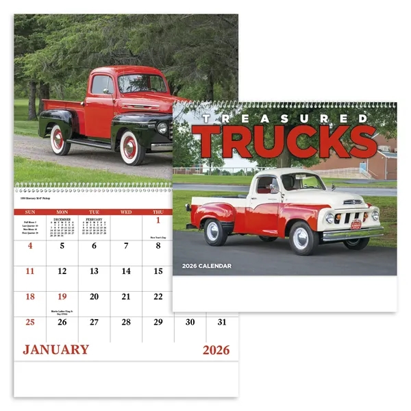 Good Value™ Treasured Trucks - Spiral Calendar - Good Value™ Treasured Trucks - Spiral Calendar - Image 2 of 2