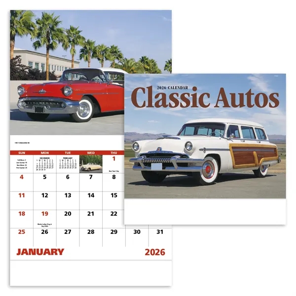 Good Value™ Classic Autos - Stapled Calendar - Good Value™ Classic Autos - Stapled Calendar - Image 2 of 6