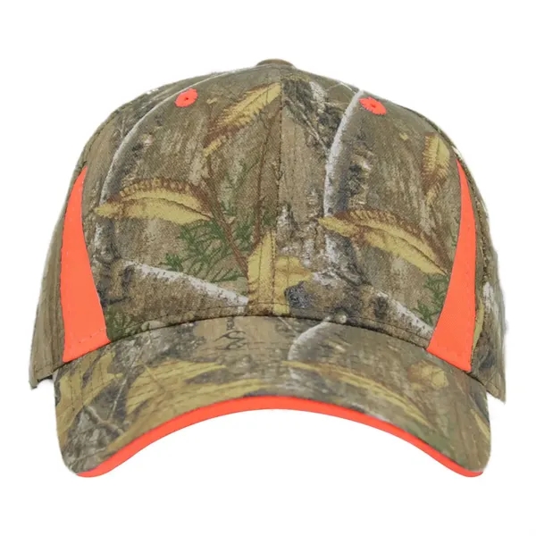 Camo Cap With Blaze Inserts - Camo Cap With Blaze Inserts - Image 1 of 4