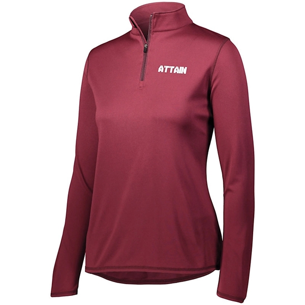 Ladies' Attain 1/4 Zip Pullover - Ladies' Attain 1/4 Zip Pullover - Image 16 of 17