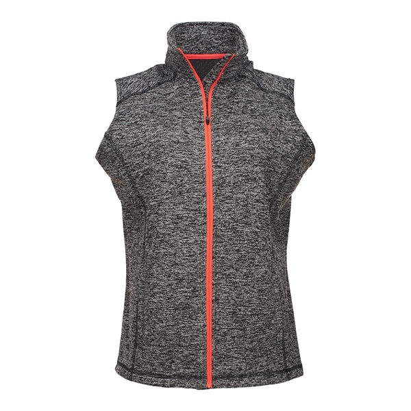 J. America Women's Cosmic Fleece Vest - J. America Women's Cosmic Fleece Vest - Image 2 of 12