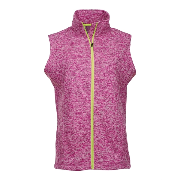 J. America Women's Cosmic Fleece Vest - J. America Women's Cosmic Fleece Vest - Image 6 of 12